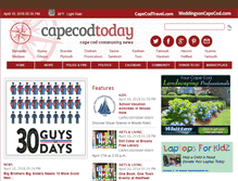 Tablet Screenshot of capecodtoday.com